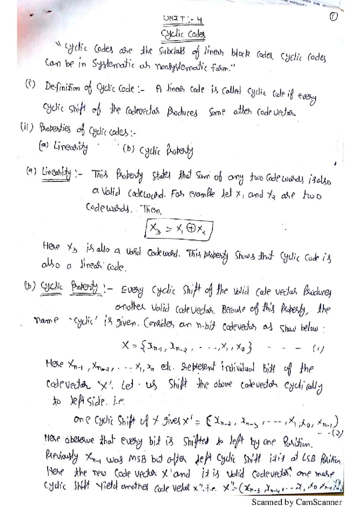 ITC UNIT V - Convolutional Codes Overview and Analysis - Studocu
