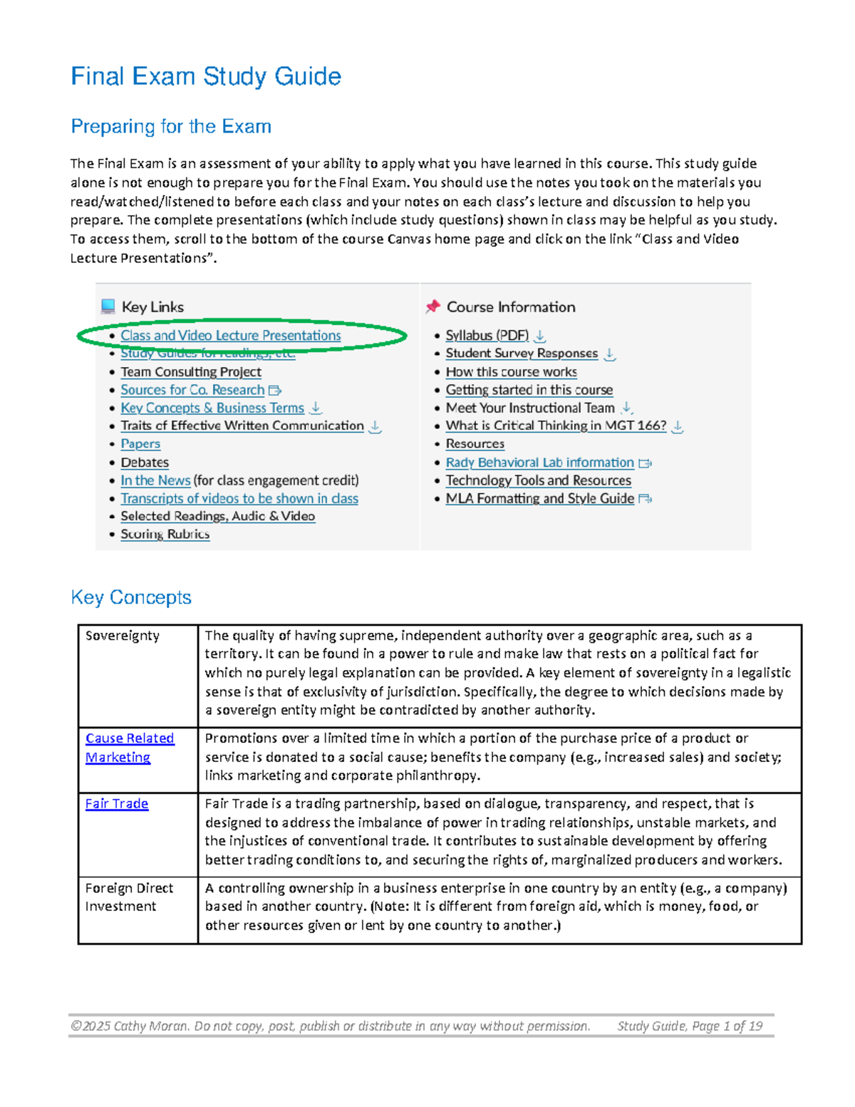Final Exam Study Guide for Business and Sustainability (BUS 101) - Studocu
