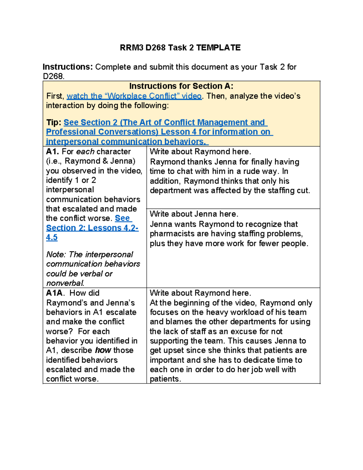 RRM3 D268 Task 2 Template - RRM3 D268 Task 2 TEMPLATE Instructions ...