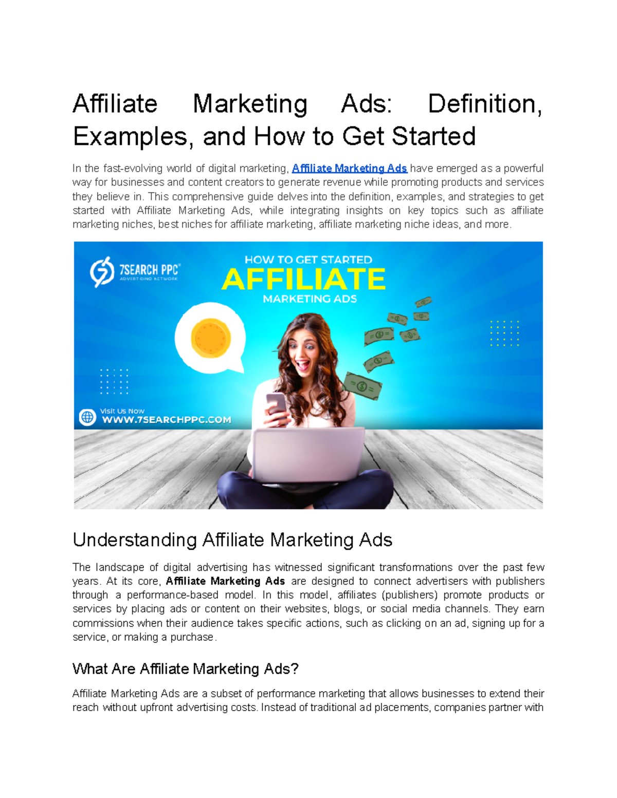 Affiliate Marketing Ads: Key Definitions, Examples & Strategies Guide ...