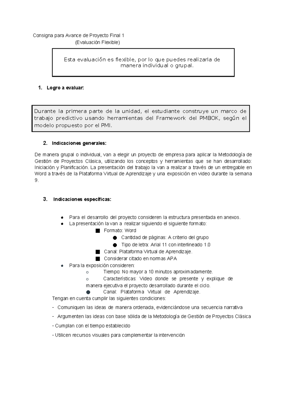 🔴 (AC-S09) Semana 09 - Avance de Proyecto Final 1 - Gestión de ...