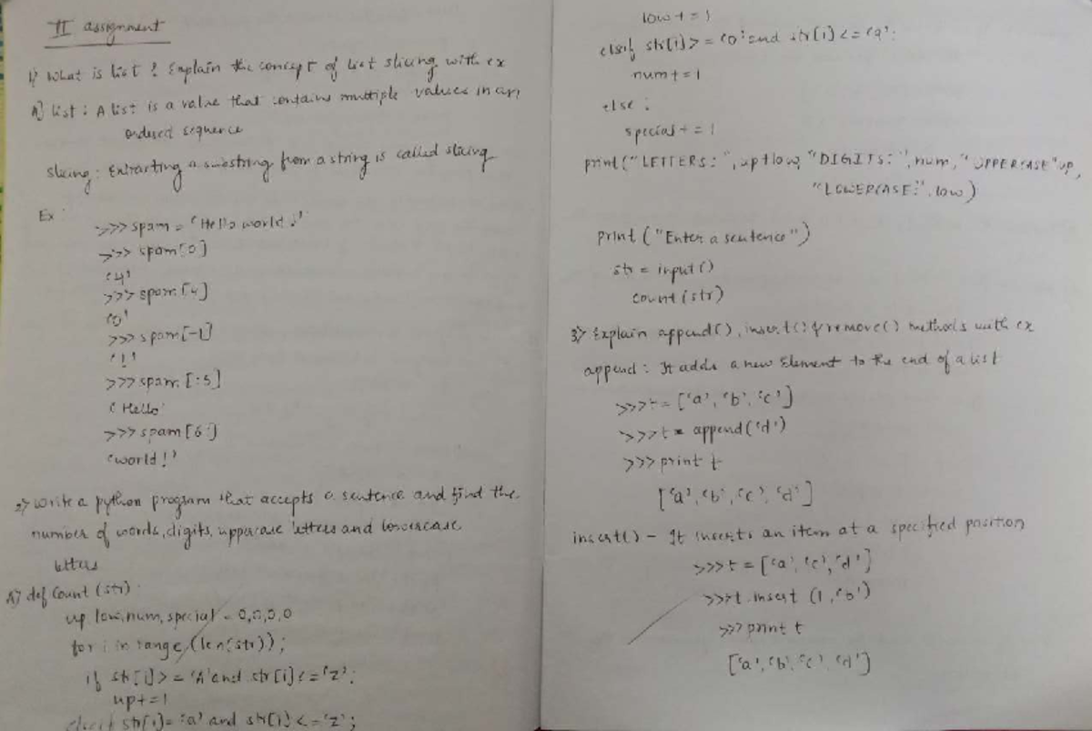 Python 1: Low-Level Programming Concepts and Techniques - Studocu