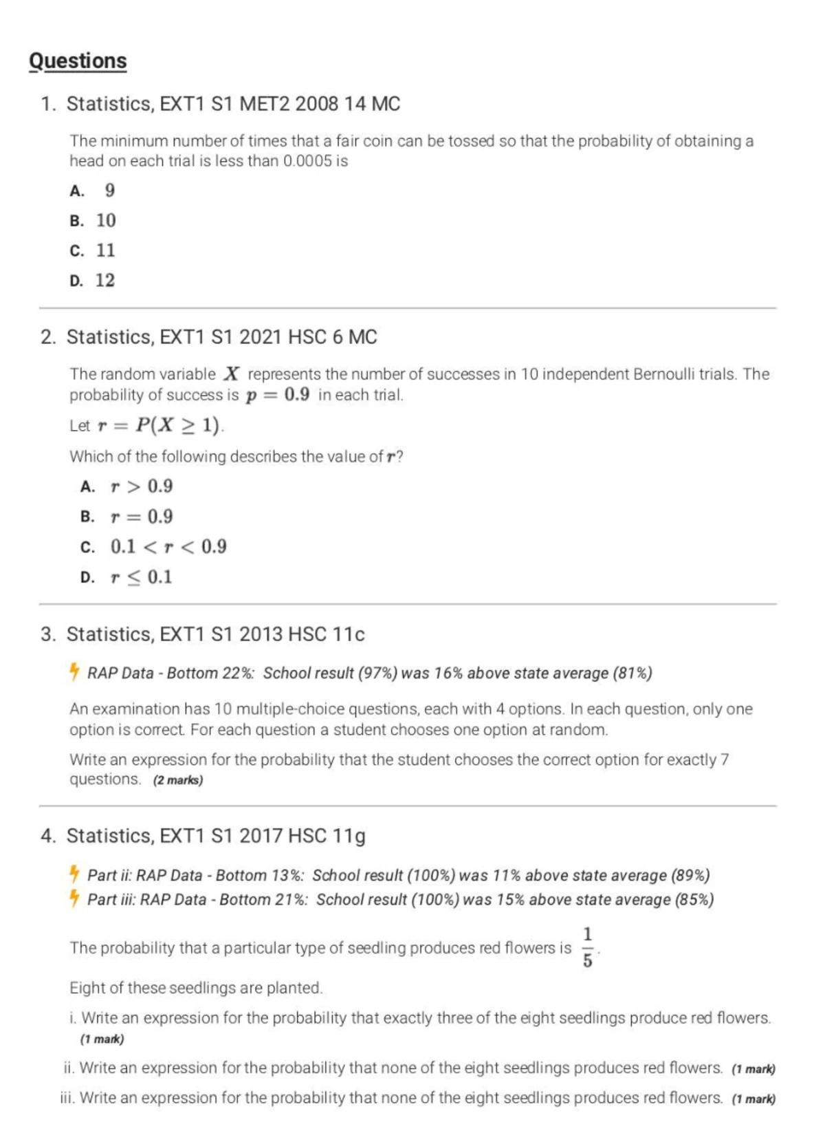 2025 HSC Mathematics Extension 1 Exam Solutions and Instructions - Studocu