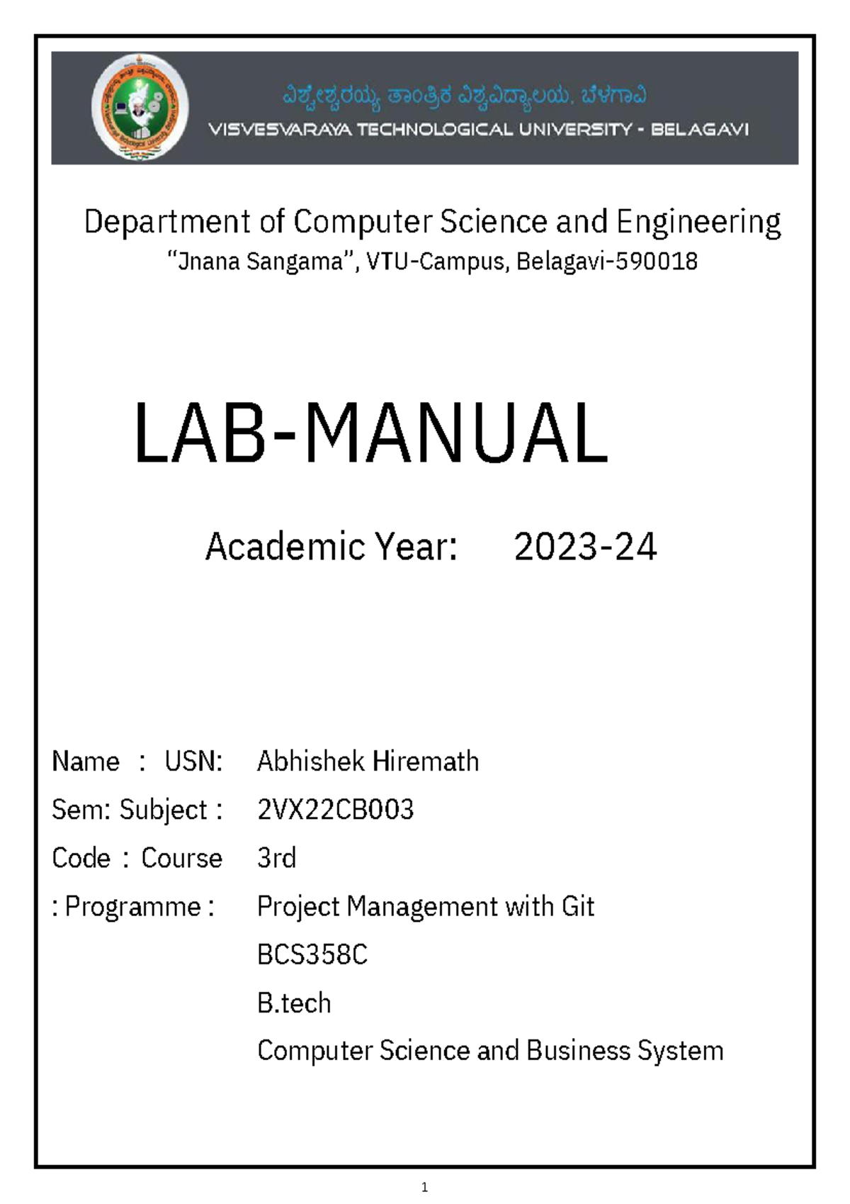 Git manual csbs - Department of Computer Science and Engineering “Jnana ...
