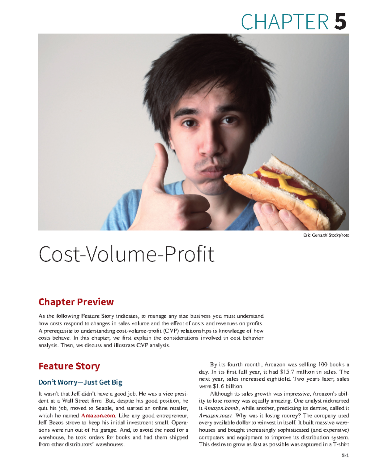 CHAPTER 5 Cost-Volume-Profit Analysis and Insights - Studocu