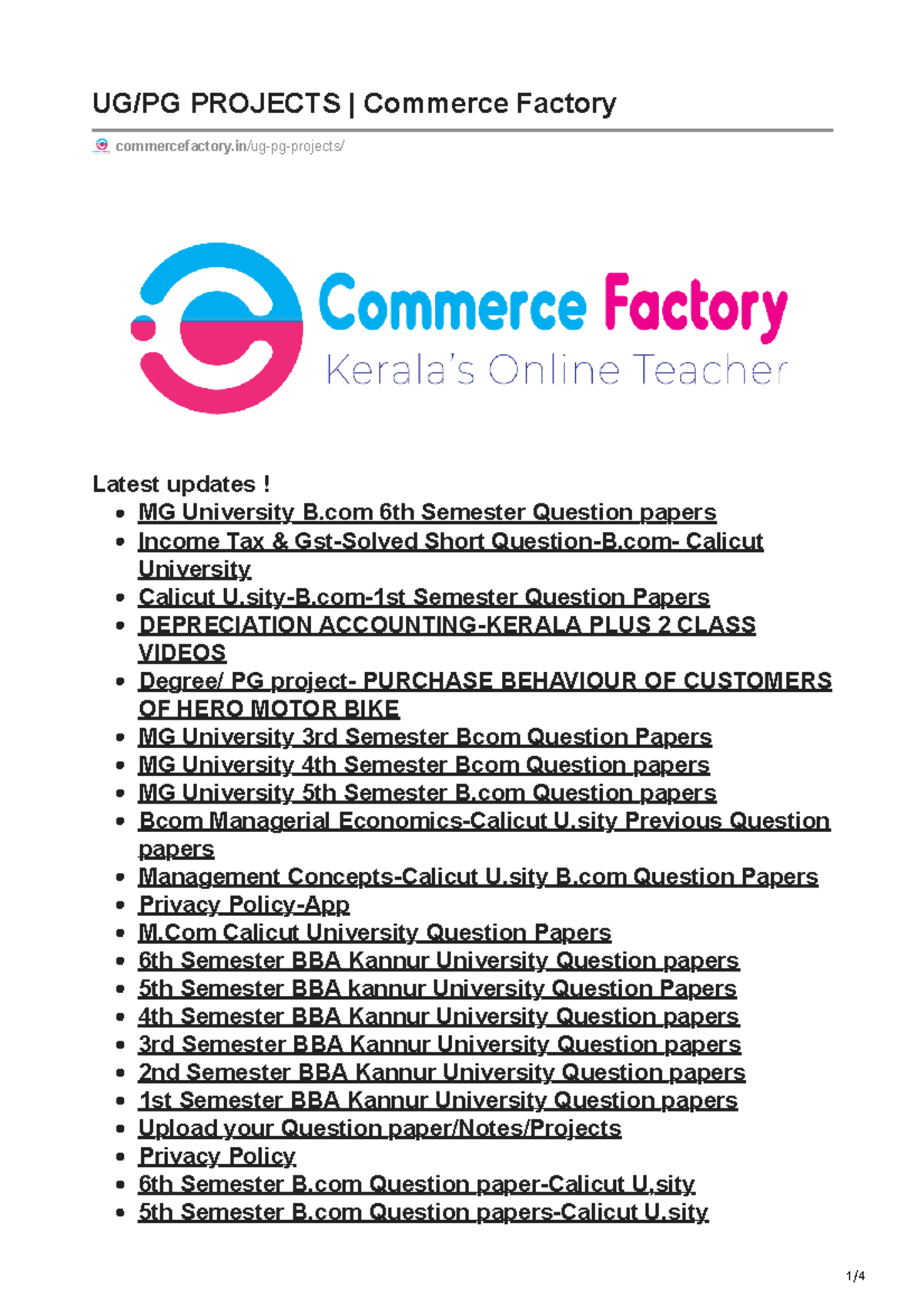 638617693 commercefactory in UGPG Projects Commerce Factory - UG/PG ...