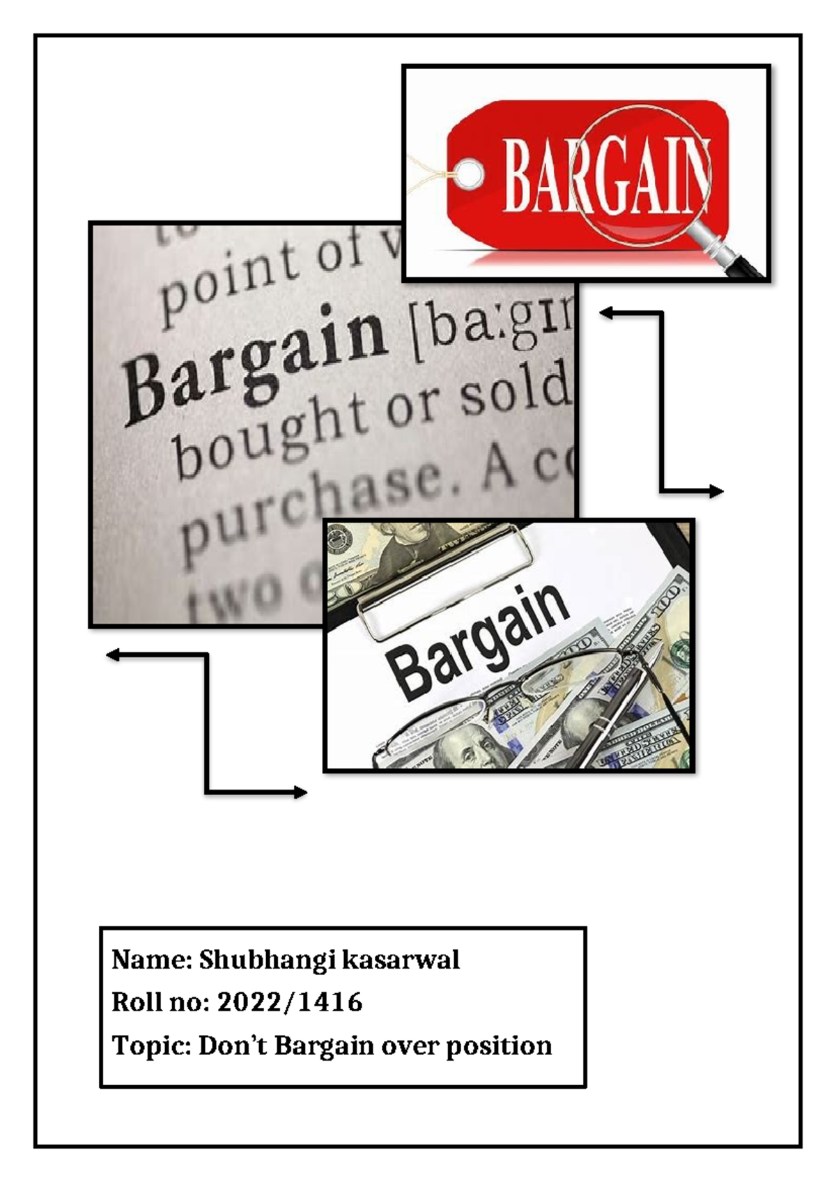 Negotiation Strategies: Understanding Bargain Over Position (Course ...