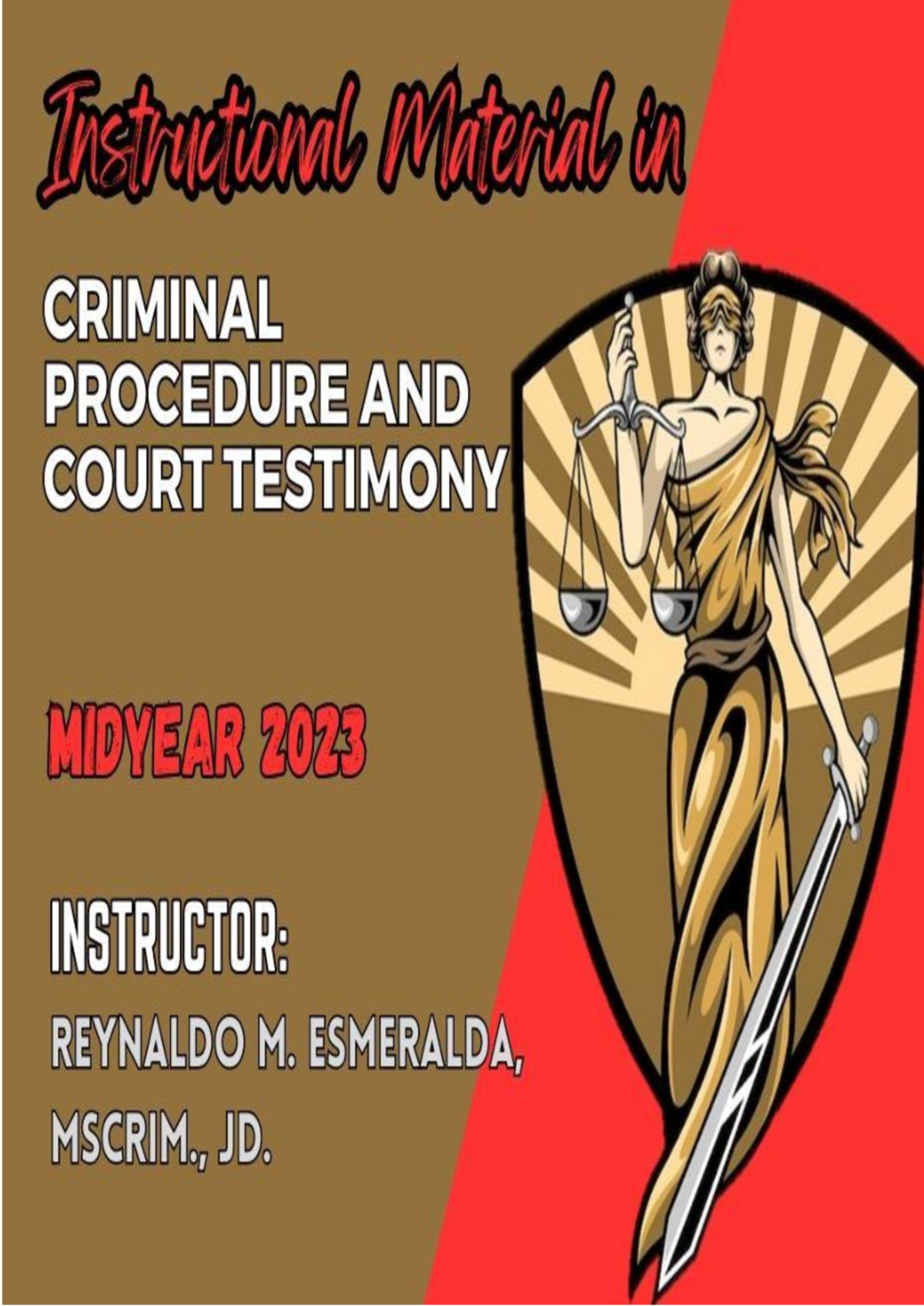Module 12: Criminal Procedure - Understanding Rule 120 Judgment - Studocu