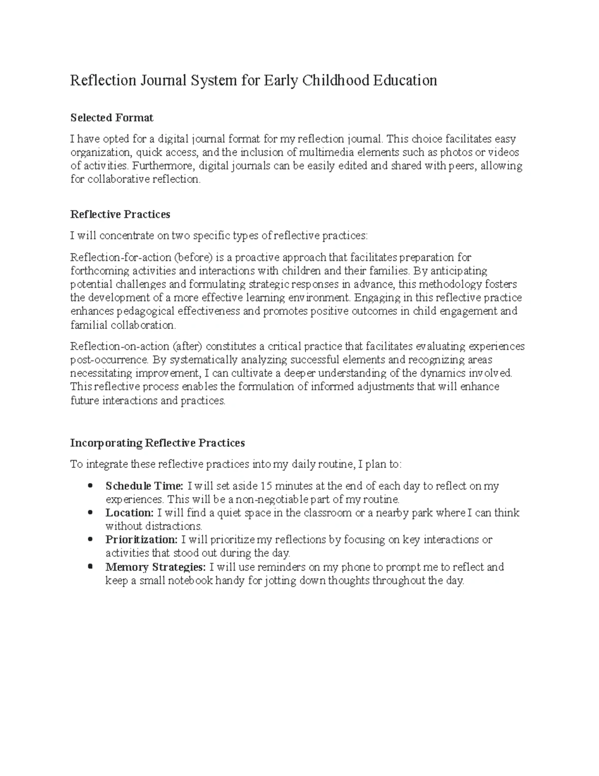 Module 3: Family Communication Reflections - EEC1972 41925 - Studocu