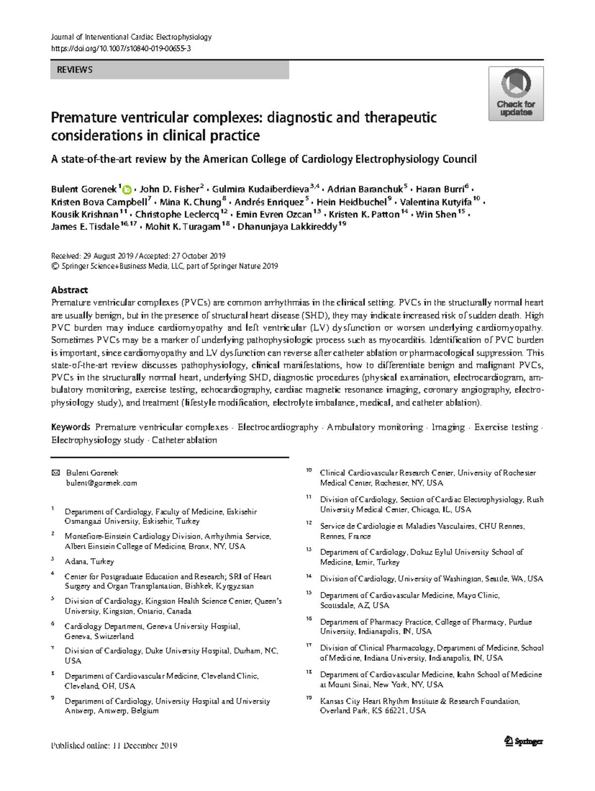 Premature Ventricular Complexes (PVCs): Diagnosis & Management Insights ...