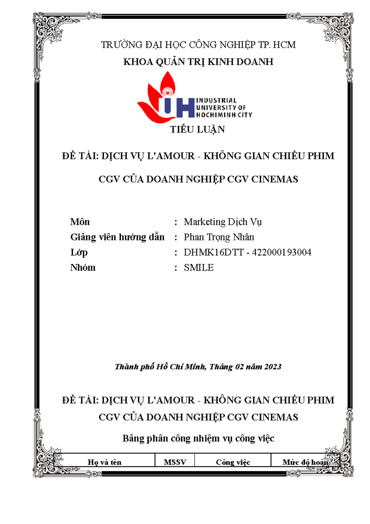 ĐỀ CƯƠNG CHI TIẾT MÔN MARKETING DỊCH VỤ HỌC VIỆN CÔNG NGHỆ BƯU CHÍNH VIỄN THÔNG