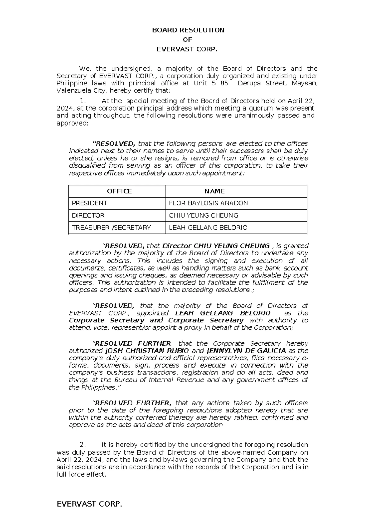 CWTS Module 2: Reflections on Good Citizenship Values and Personal ...