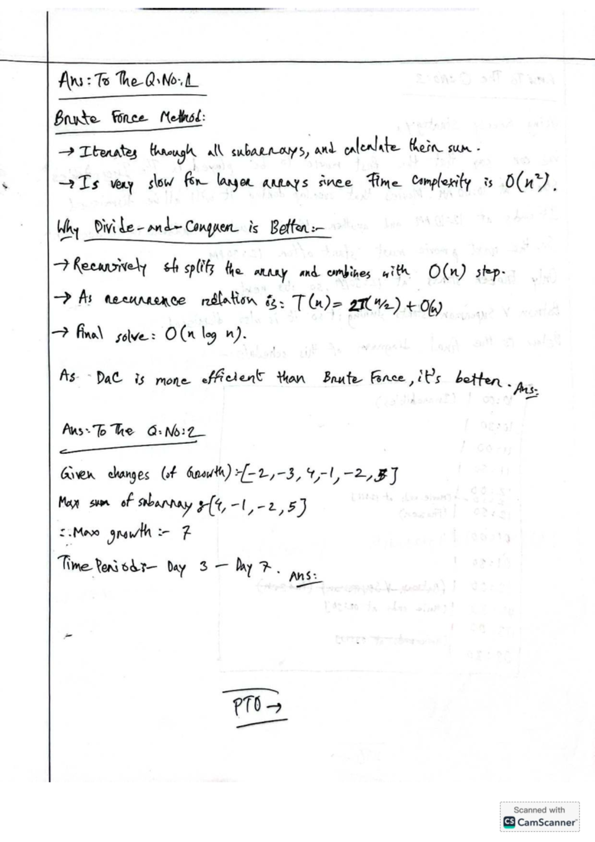 Assign 1 DSA2 Spr251 - this is my dsa2 assingment - Ans: To The Q.NO ...