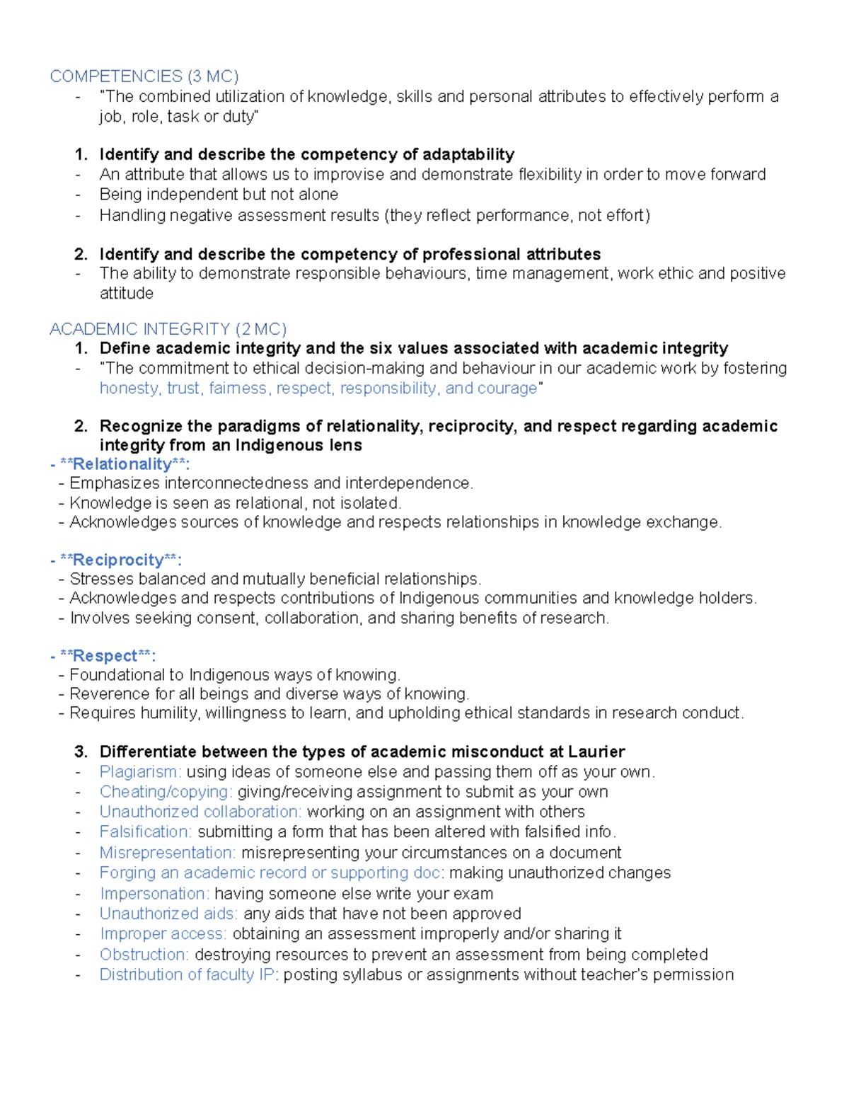 Critical Thinking & AI Final Study Guide - CTH 101 - Studocu