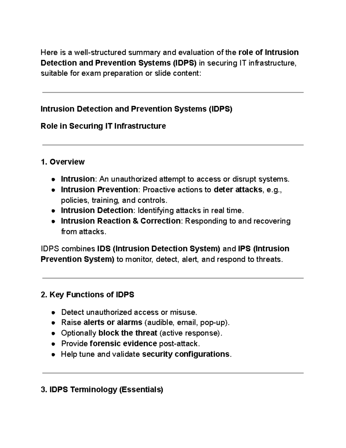 IS Unit4 - Cryptography and Security Technology Notes for Exam Prep ...