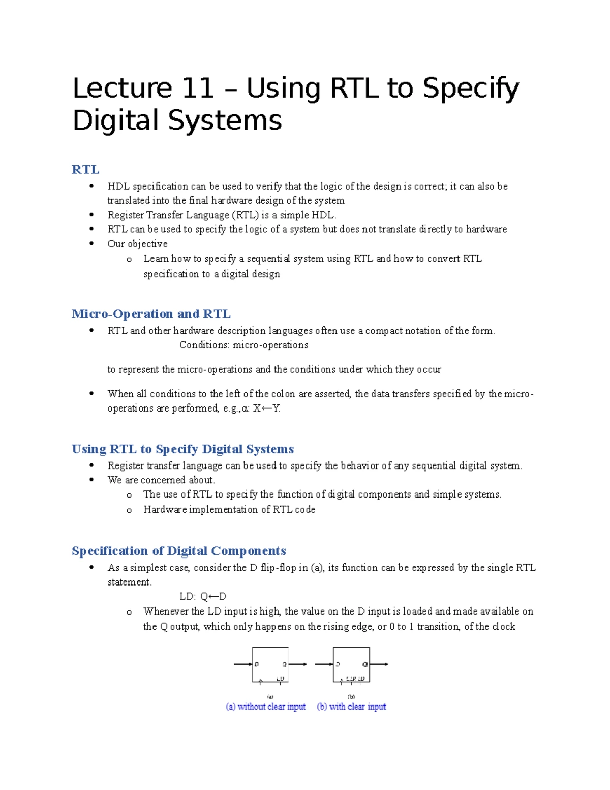 Micro - Lecture 15 - Lecture 15 – Micro sequencer Control Unit Design ...