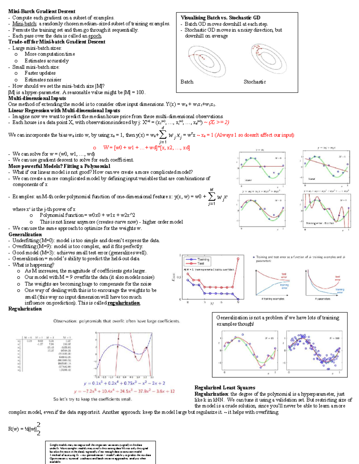 Quiz2 Prep - Gradient Descent and Logistic Regression Concepts - Studocu