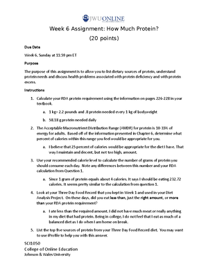 [Solved] Week 4 Nutritional Analysis Checkpoint Carbohydrates This ...