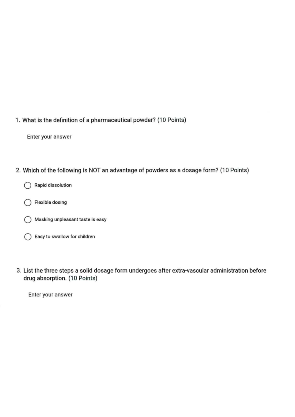 Pharmaceutical Powders: Definitions, Classifications & Dosage Forms ...