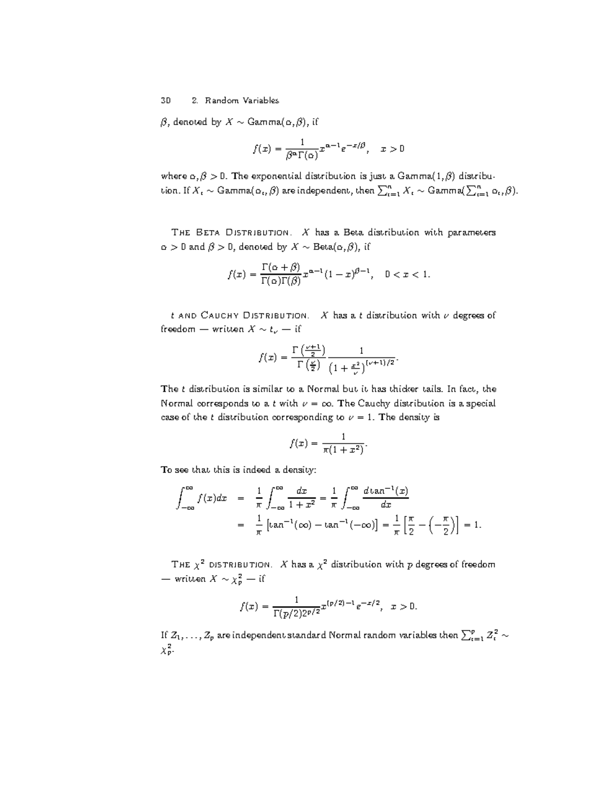 2004 - Wasserman - All of Statistics: Random Variables &amp; Distributions - Studocu