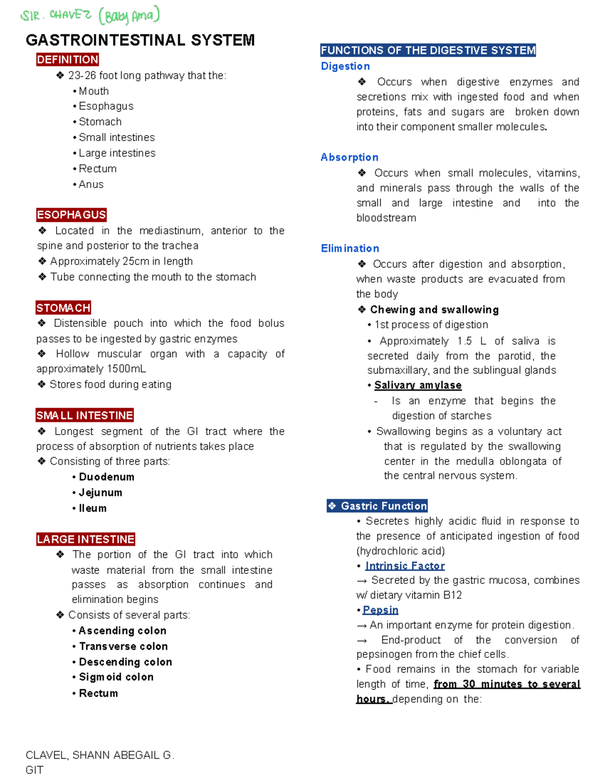 GIT 101: Overview of the gastrointestinal system and its functions ...