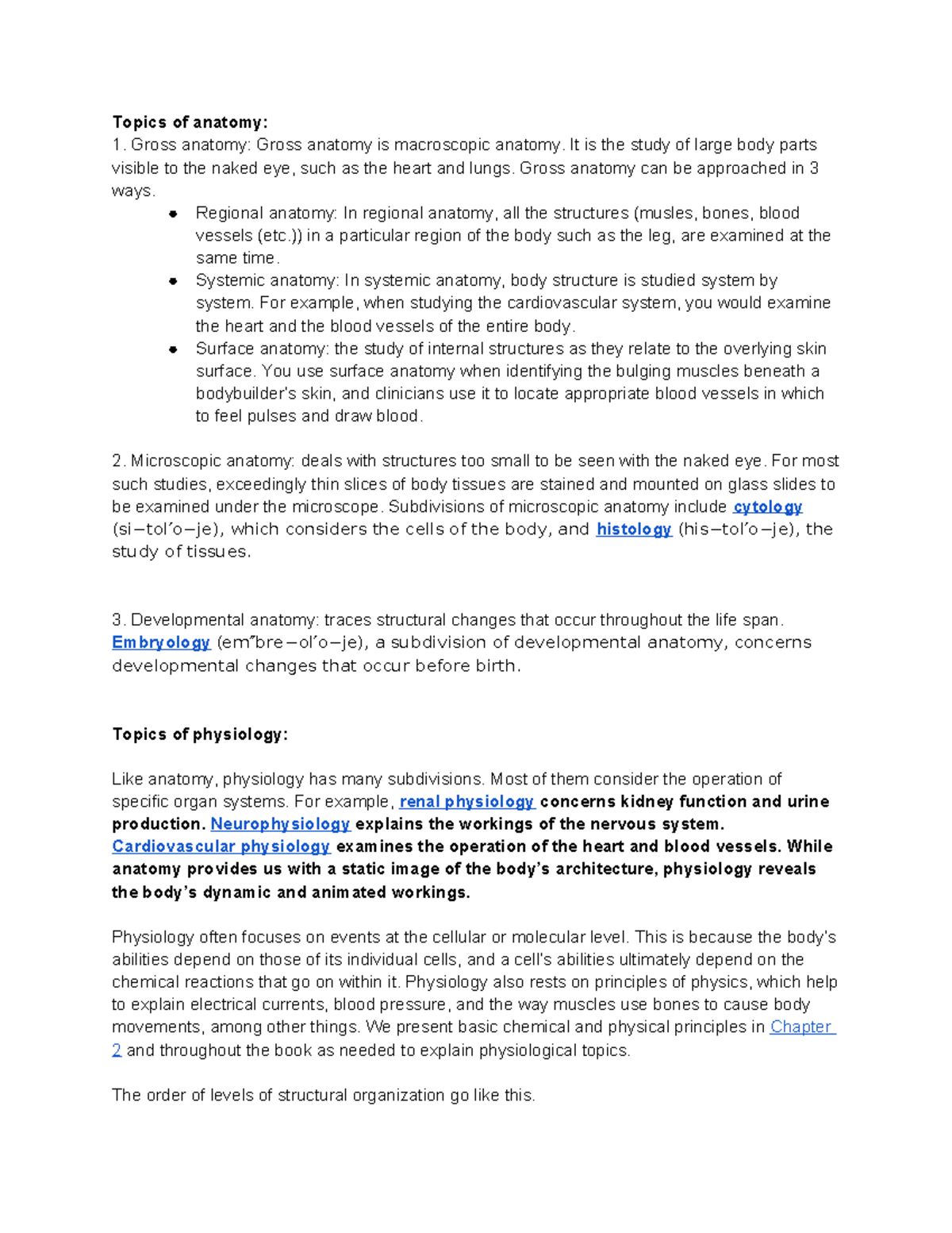 ANP - Anatomy and Physiology Study Notes & Key Concepts Insights - Studocu