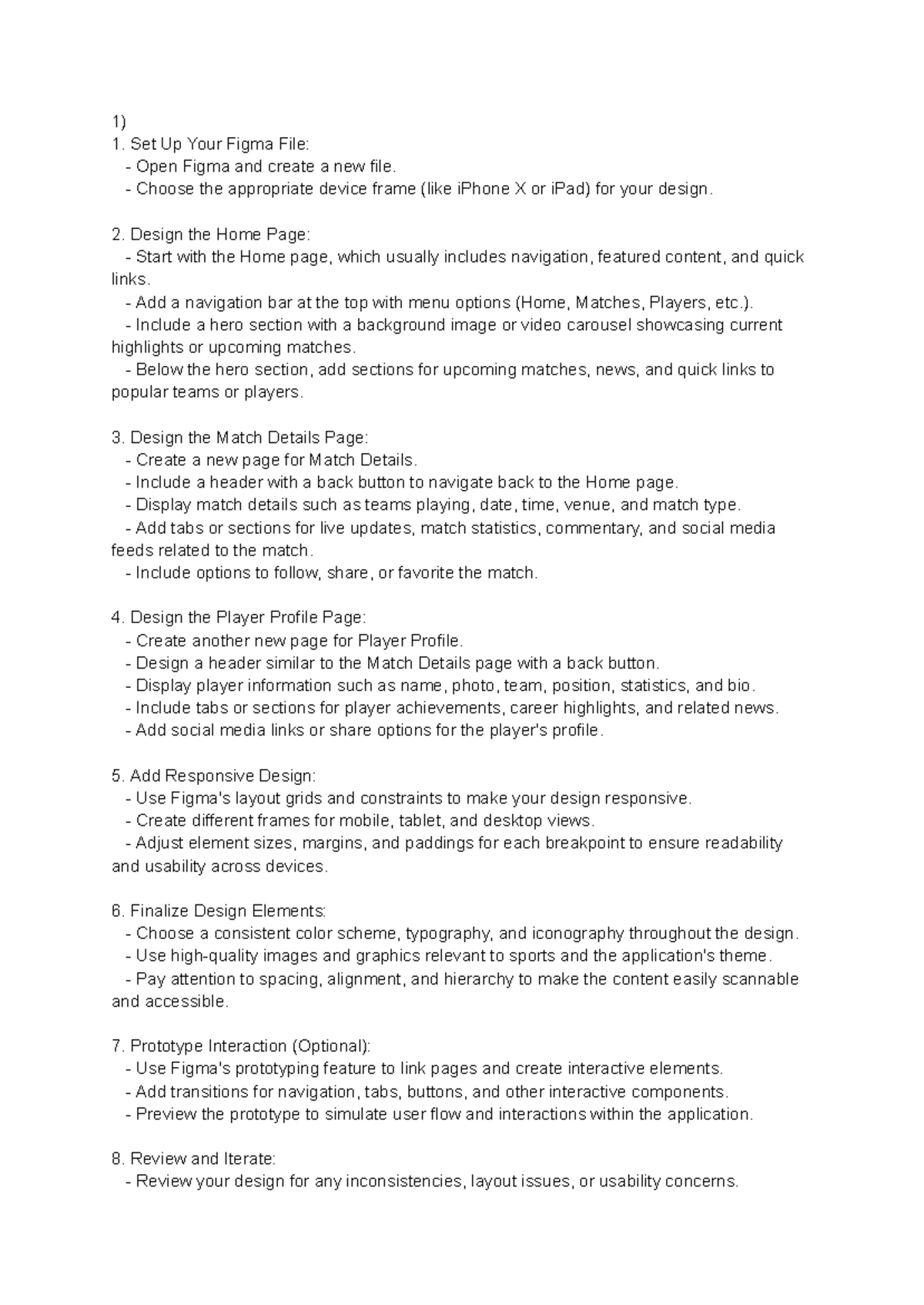 UI/UX Design Notes for Figma Projects and Applications - Studocu