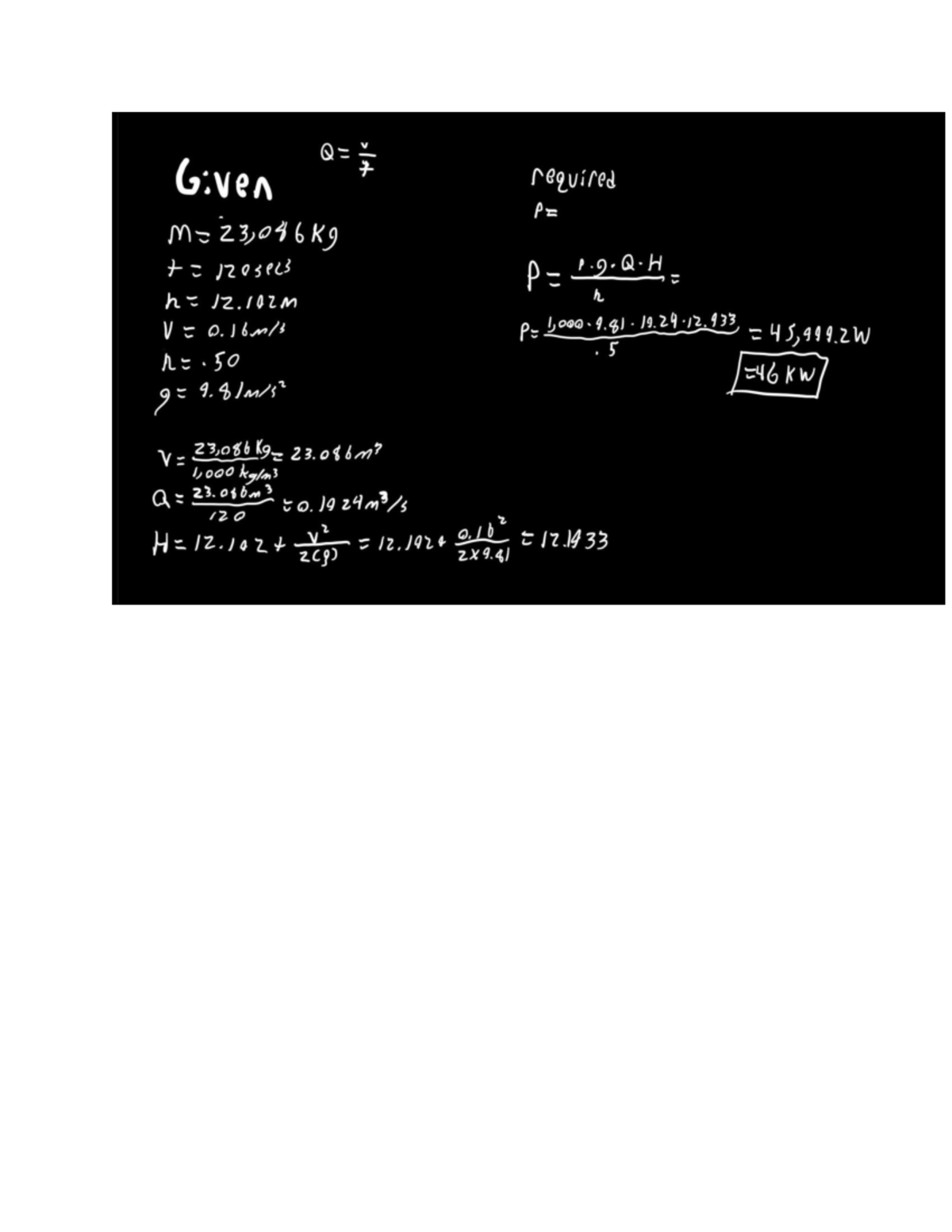 Homework 15: Fluid Dynamics Calculations and Analysis - Studocu