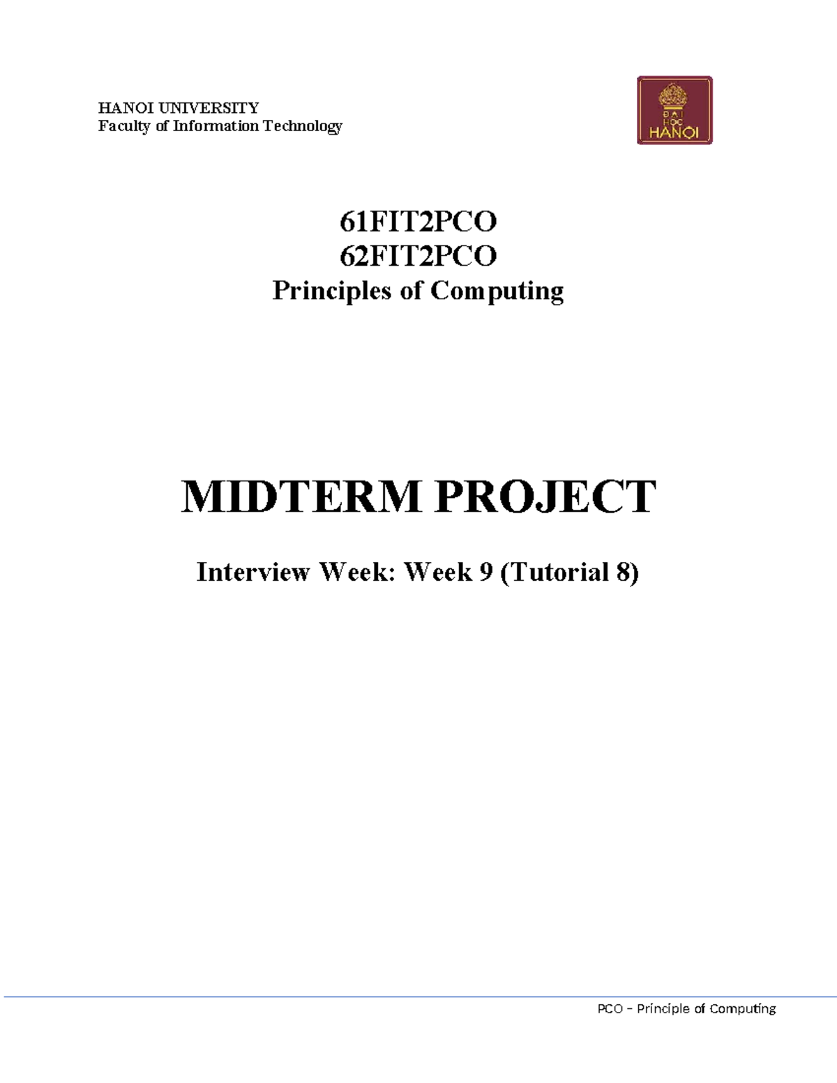 61FIT2PCO Midterm Project: Front-End Web Development Guide - Studocu