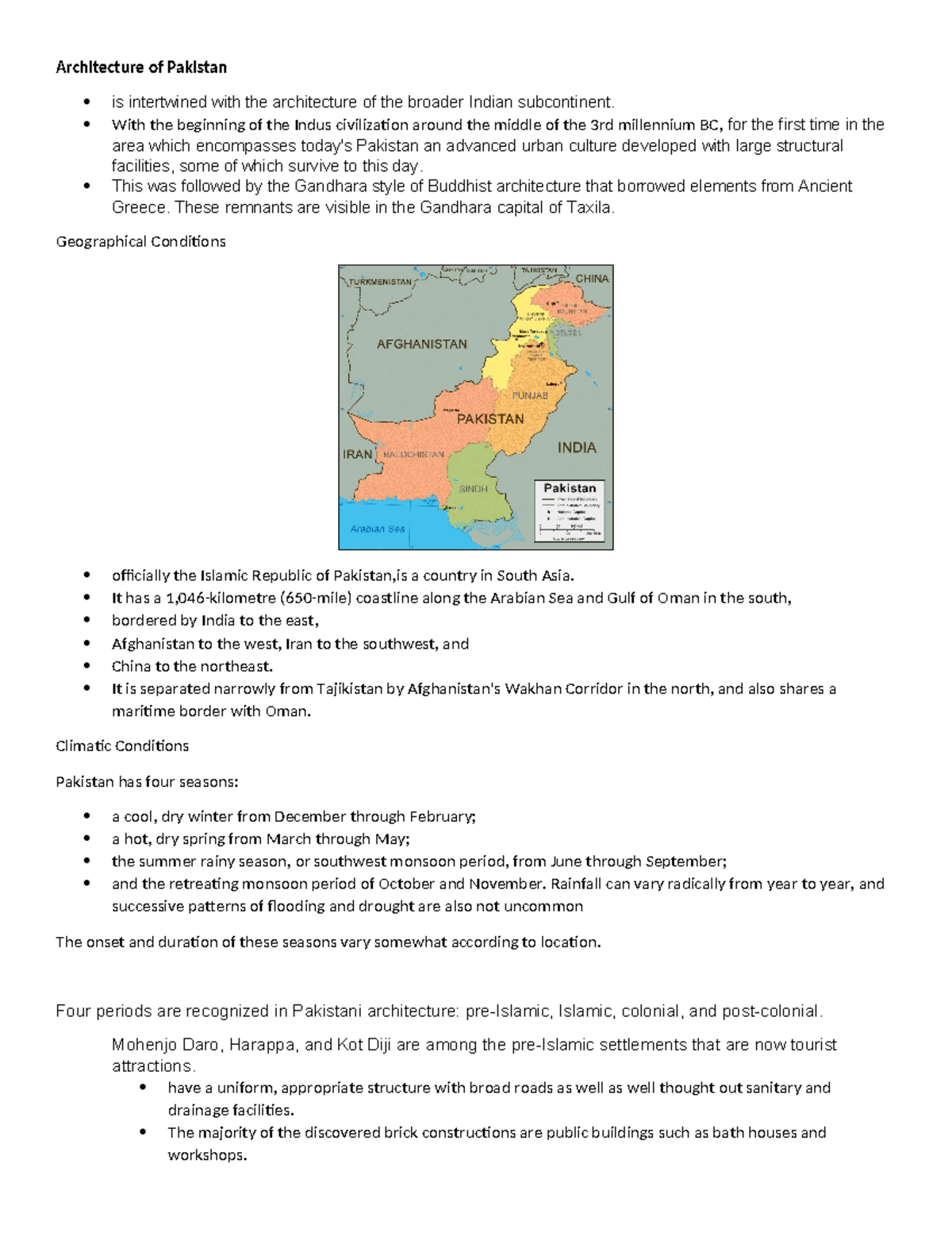 Architecture-of-pakistan - Architecture of Pakistan is intertwined with ...