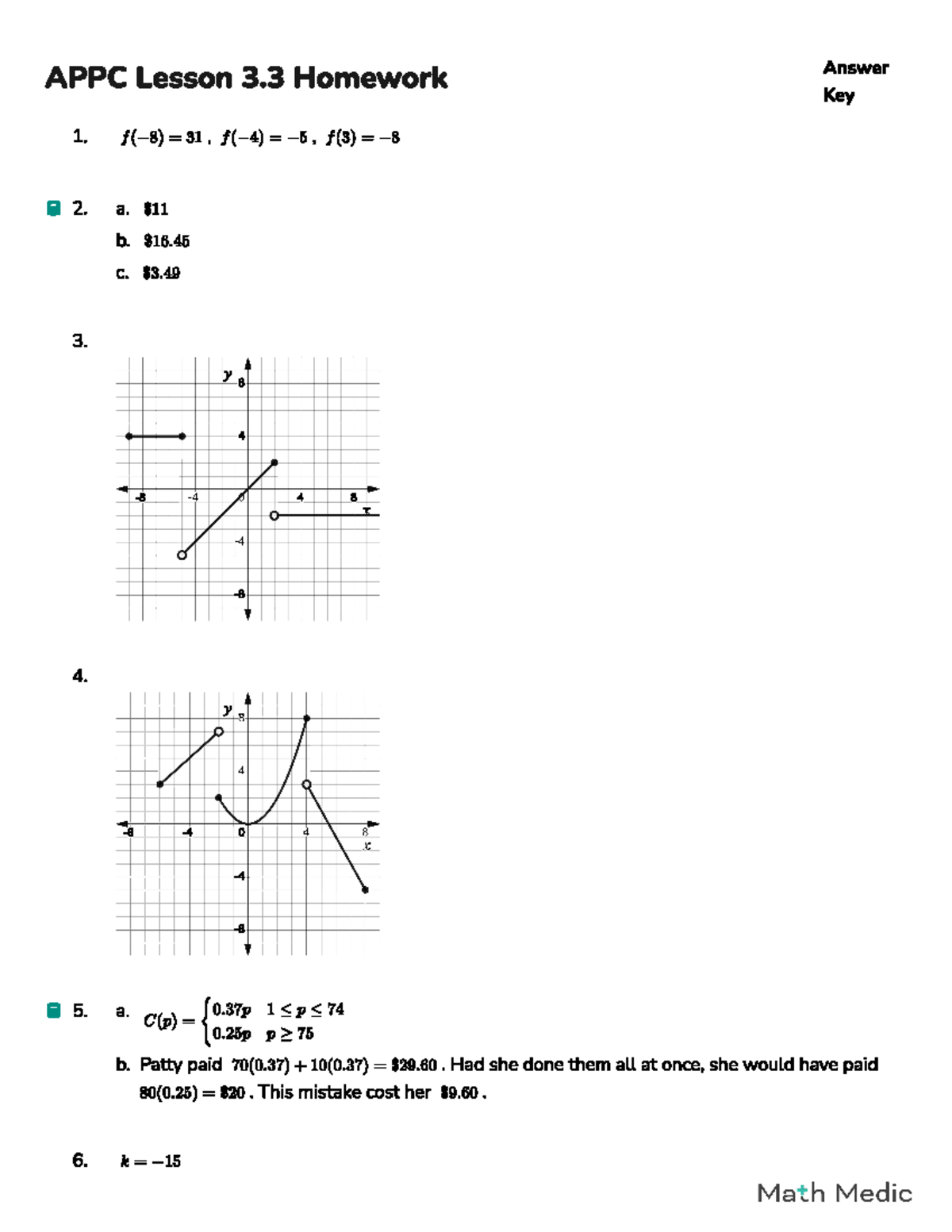 Assignment MM3 - APPC Lesson 3 Homework Answer Key - Studocu