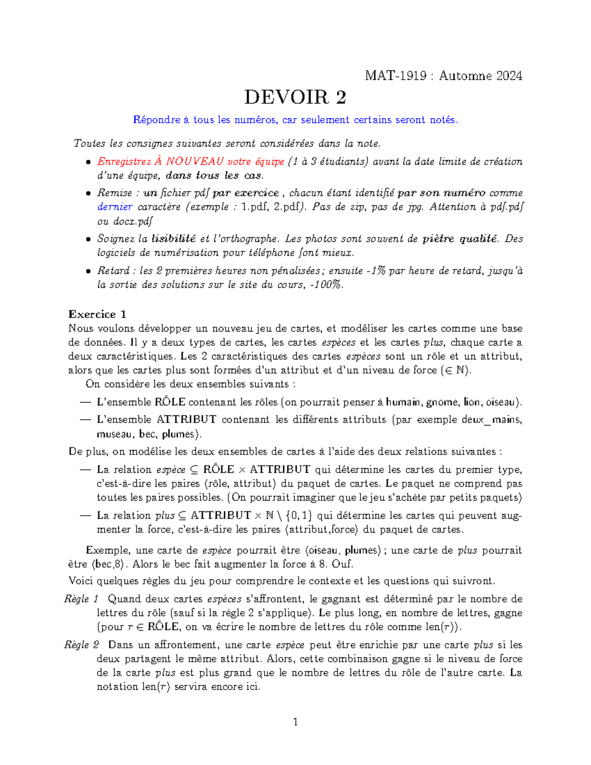 Devoir Maison Sur Dtroit