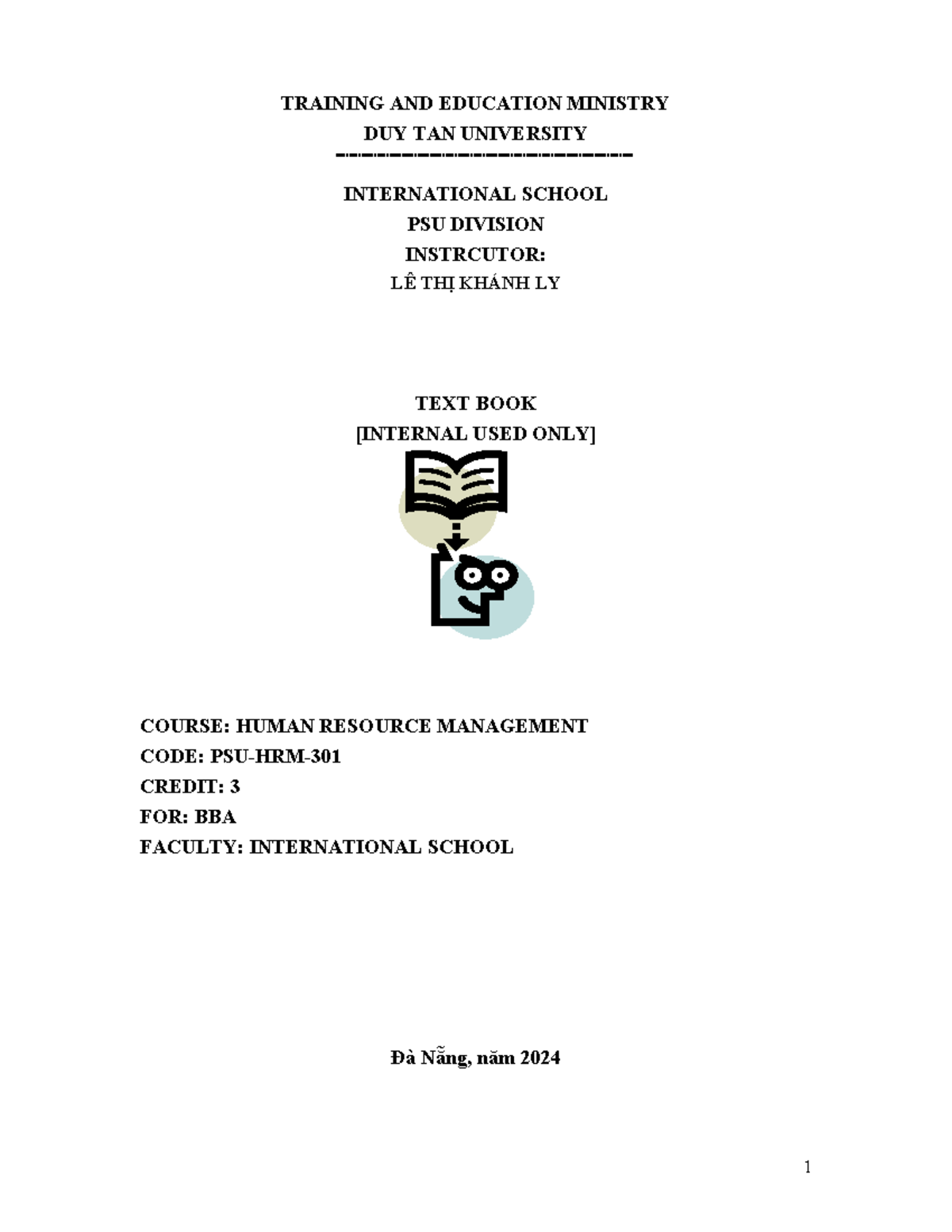 PSUHRM 301: Human Resource Management Course Overview - 2025F - Studocu
