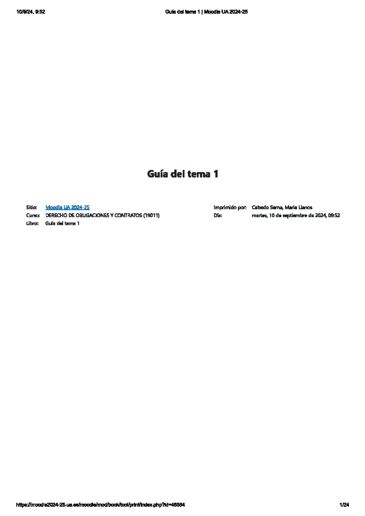 TEMA 1 - Contratos y Obligaciones: Derecho de Obligaciones y Elementos ...