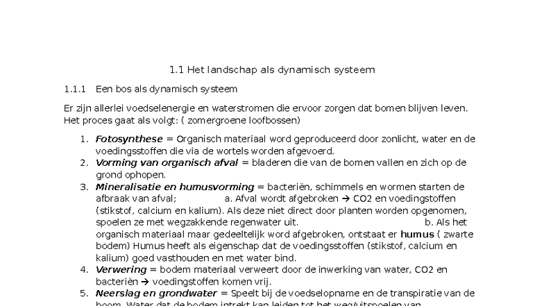 H.1 Landschapzones: Dynamiek en Geofactoren in Ecosystemen (AK ...