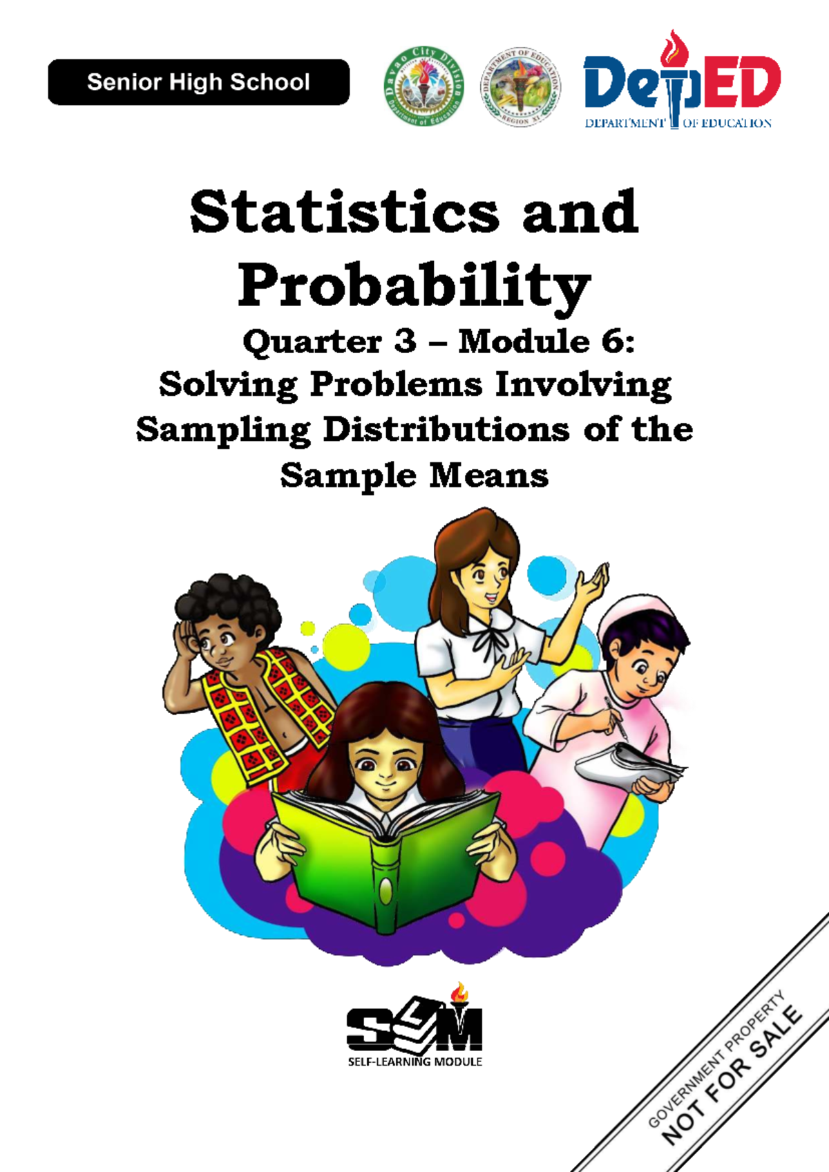 Q3 Statistics & Probability 11: Sampling Distributions of Sample Means ...