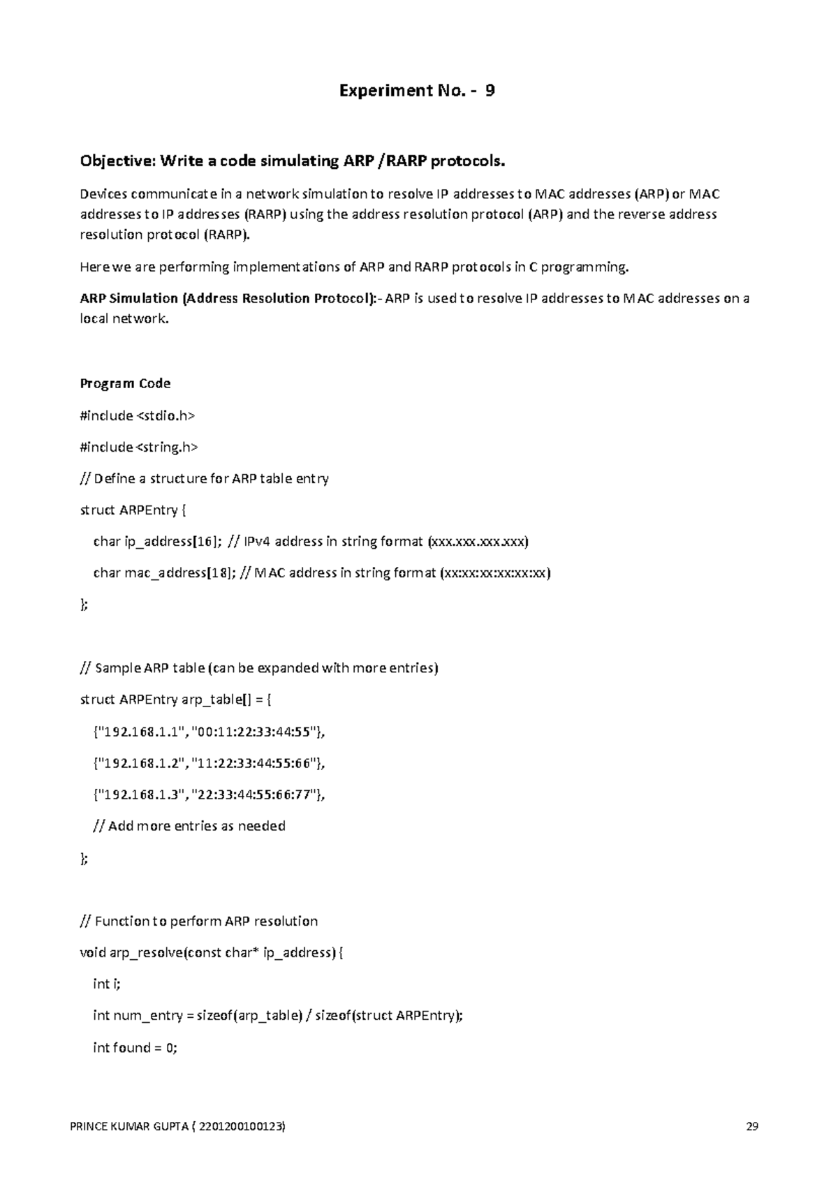 DOC-20250502-WA0024 - Computer network experiment 9 - Experiment No ...