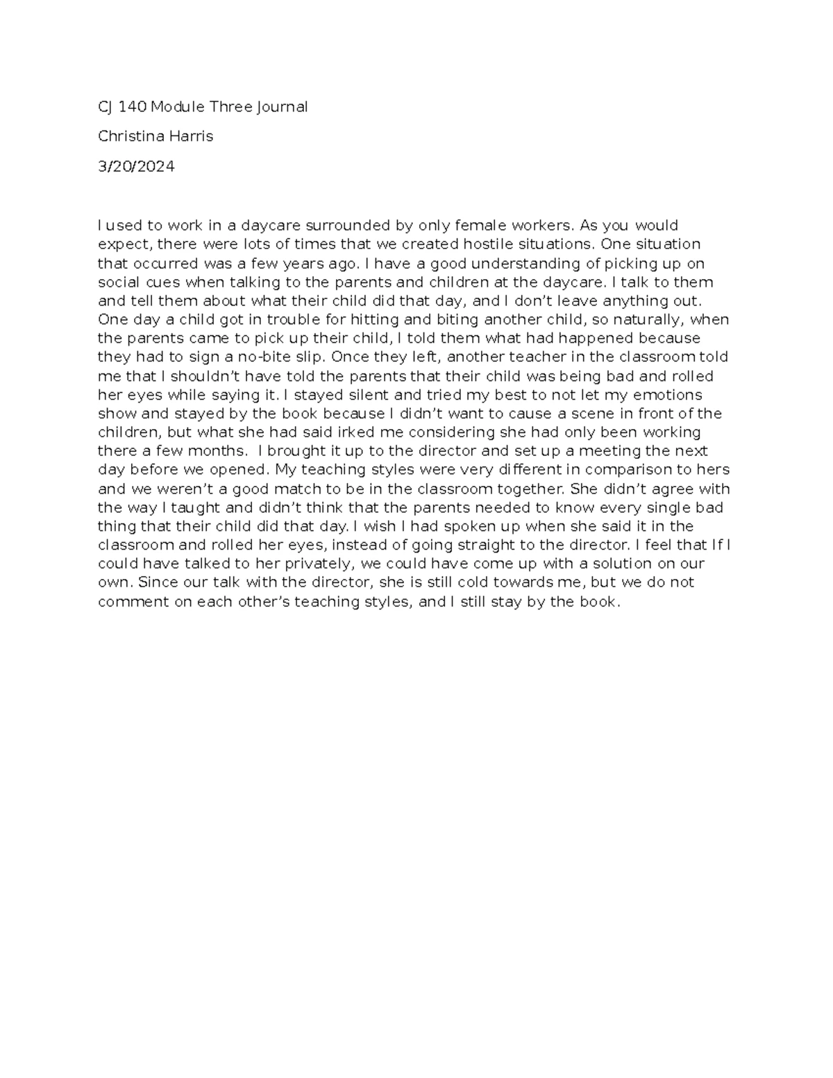 CJ 315 Module Two Practice Activity Template - CJ 315 Module Two ...