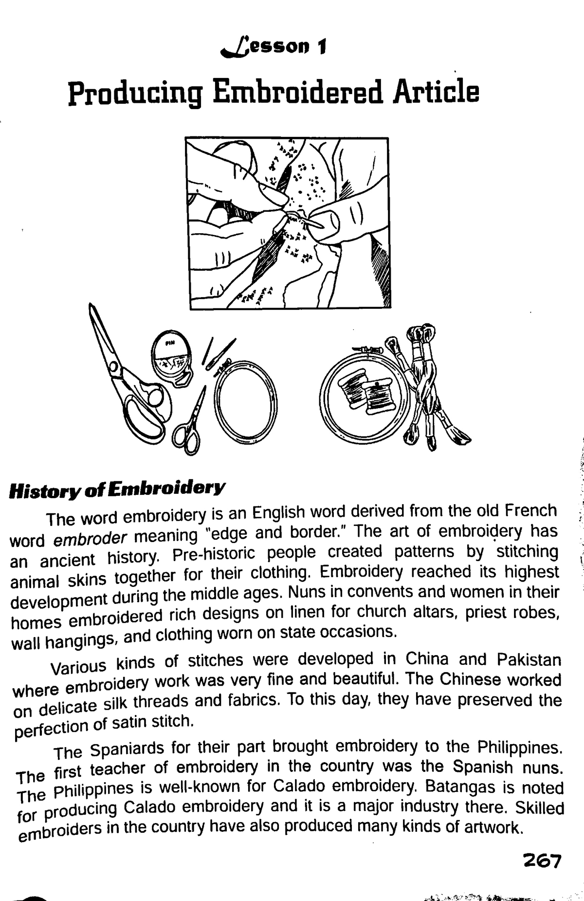 Producing%20Embroidered%20Article - Lesson 1 Producing Embroidered ...