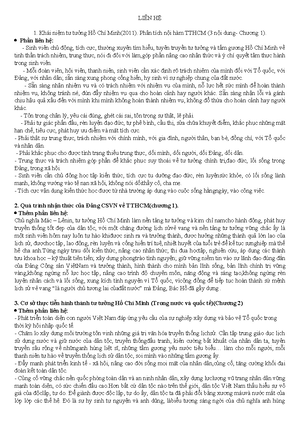 [Solved] 1 Gi tr c bn nht trong c s hnh thnh t tng H Ch Minh l g 5 im a ...