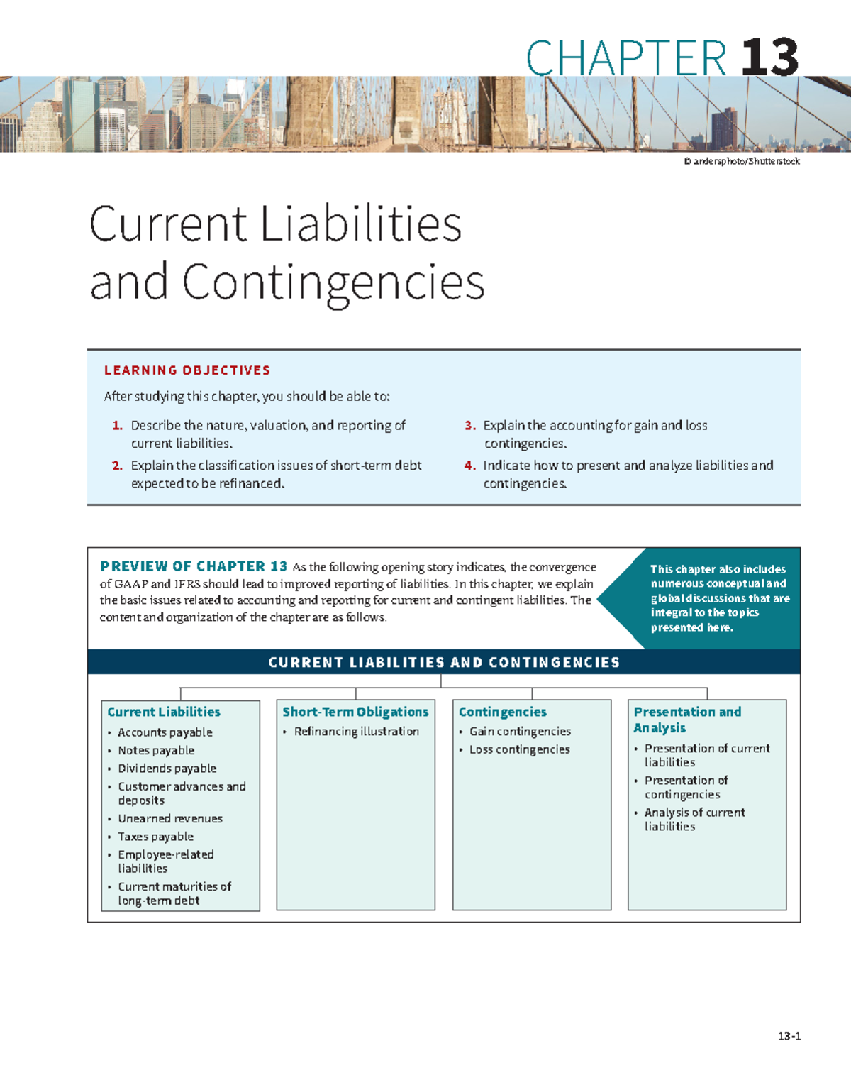 Intermediate Accounting CH 13: Current Liabilities & Contingencies ...