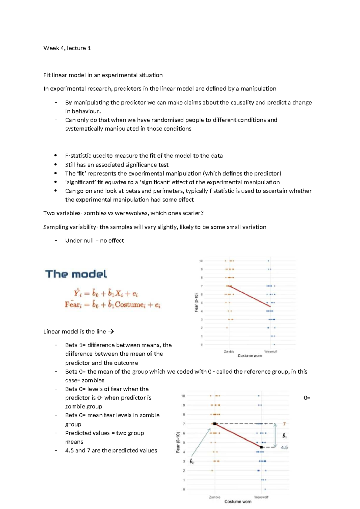 Categorical predictors - Week 4, lecture 1 Fit linear model in an ...