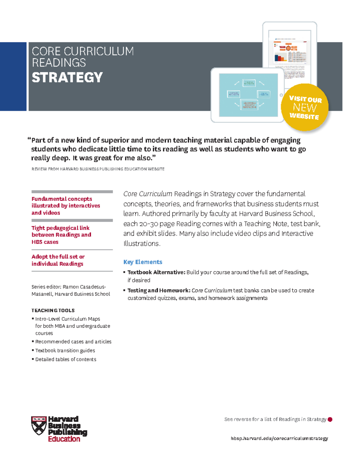 M00223 HE Core Curriculum Readings in Strategy Overview - Studocu