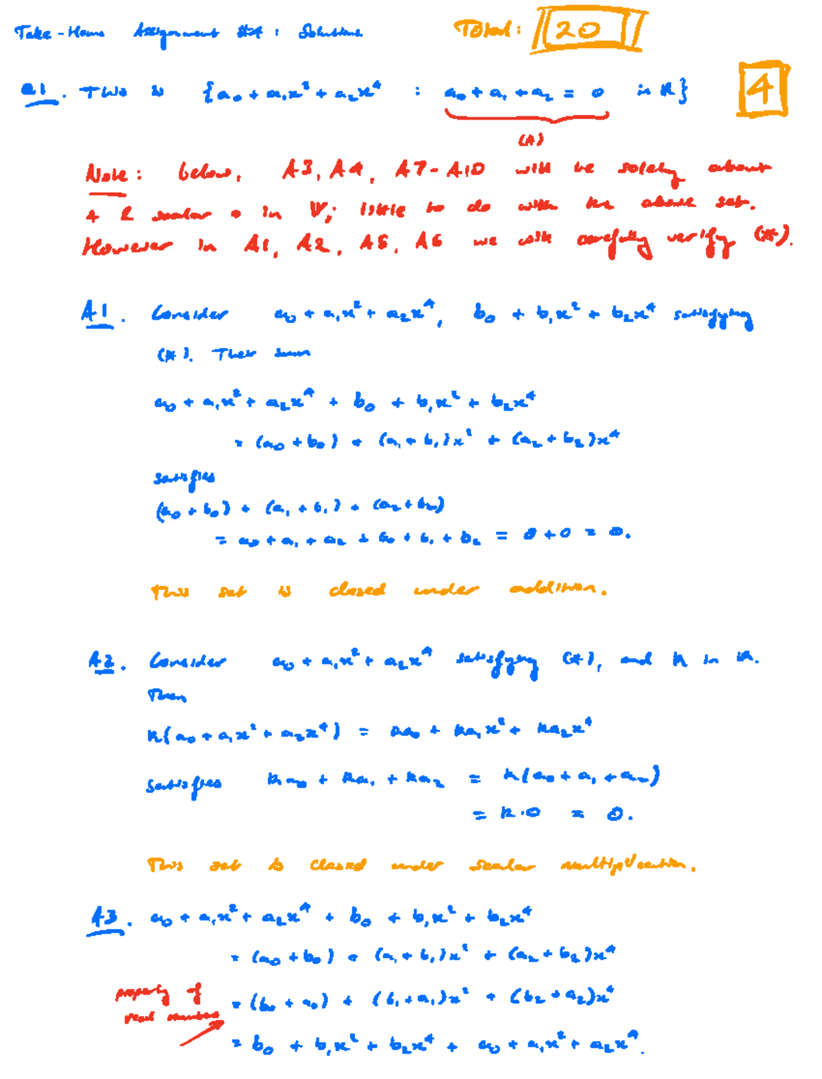 Solutions to Take Home Assignment 4 - Mathematical Concepts in IR ...