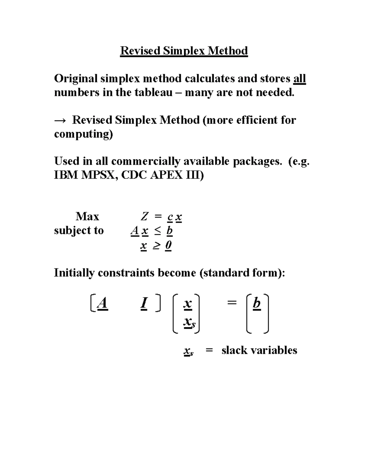 Simplex Methods for LPP - Primal Simplex Method, Dual Simplex Method ...