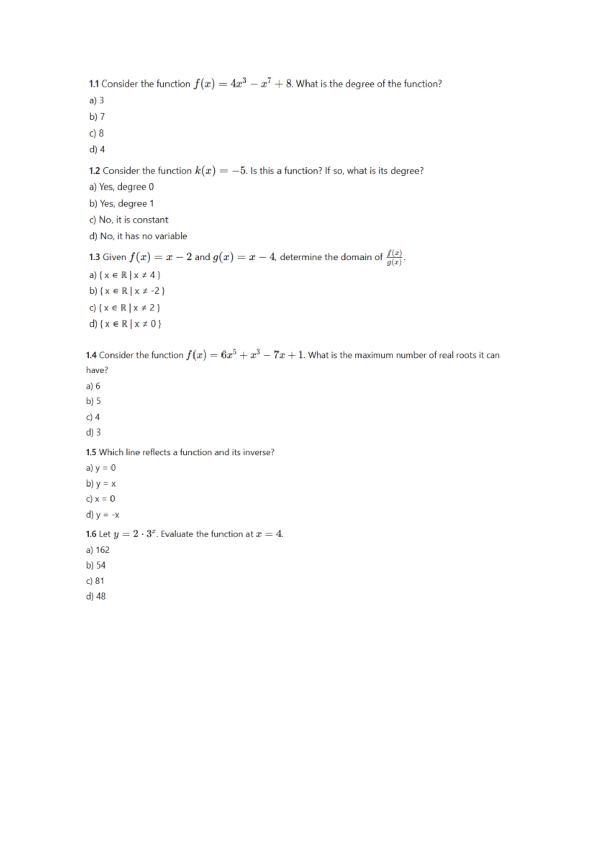 Test 1 Revision Notes - SCMA1 - Studocu