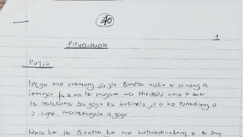 Setswana Notes on HIV/AIDS Awareness and Community Health - Studocu