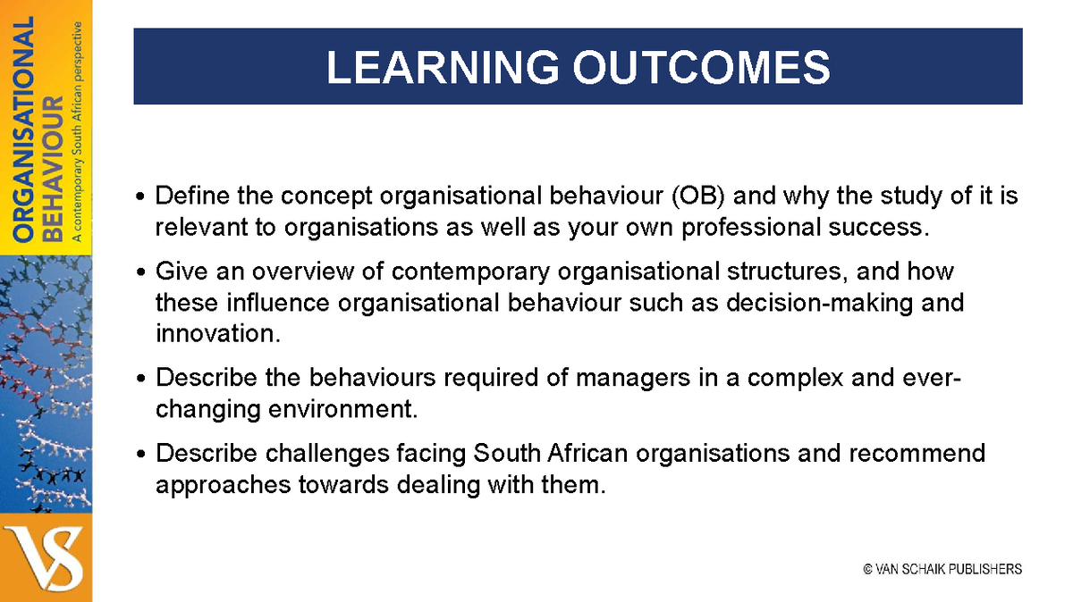 OB C1 2026 - Understanding Organisational Behaviour and Its Impact ...