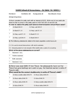 J14 May Amends FA1 Specimen Exam Clean Proof - FOUNDATIONS IN ...