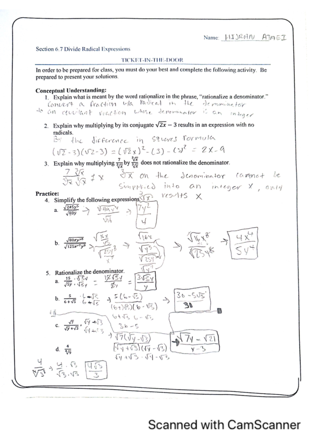 6.7 Pre-Class Preparation Notes - Studocu